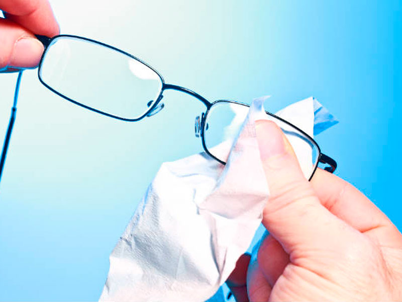 ¿Cómo limpiar las gafas?