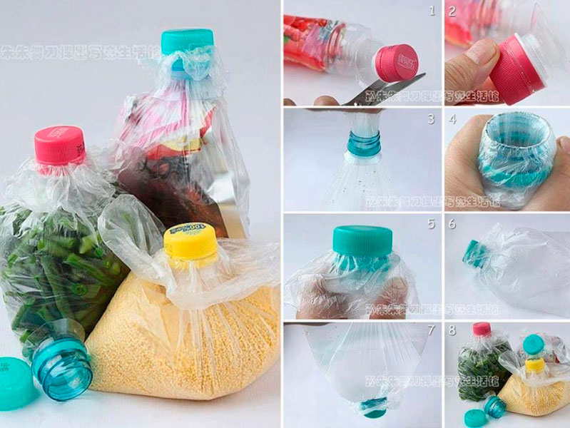 Reutilicemos las botellas de plástico